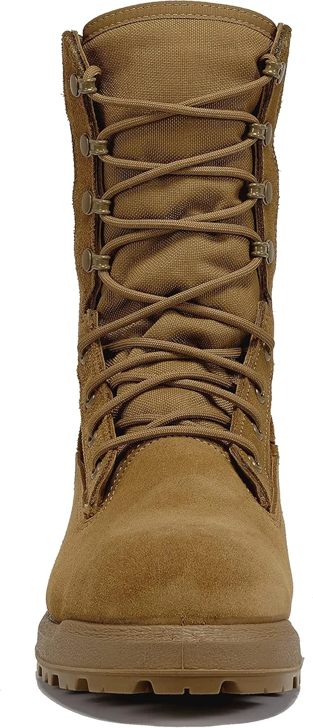 Belleville C290 8 Inch Ultra-Lightweight Training and Combat Boots For Men - Army/Air Force OCP ACU Coyote Brown Military Boots For Men With Moisture-Wicking Lining