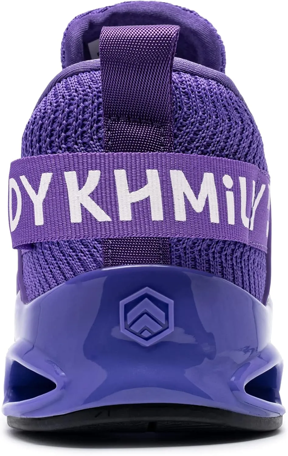 DYKHMATE Steel Toe Wide Shoes for Men Women Lightweight Safety Sneakers Fashion Work Shoes Comfortable Breathable Safety Toe Slip on Tennis Shoes