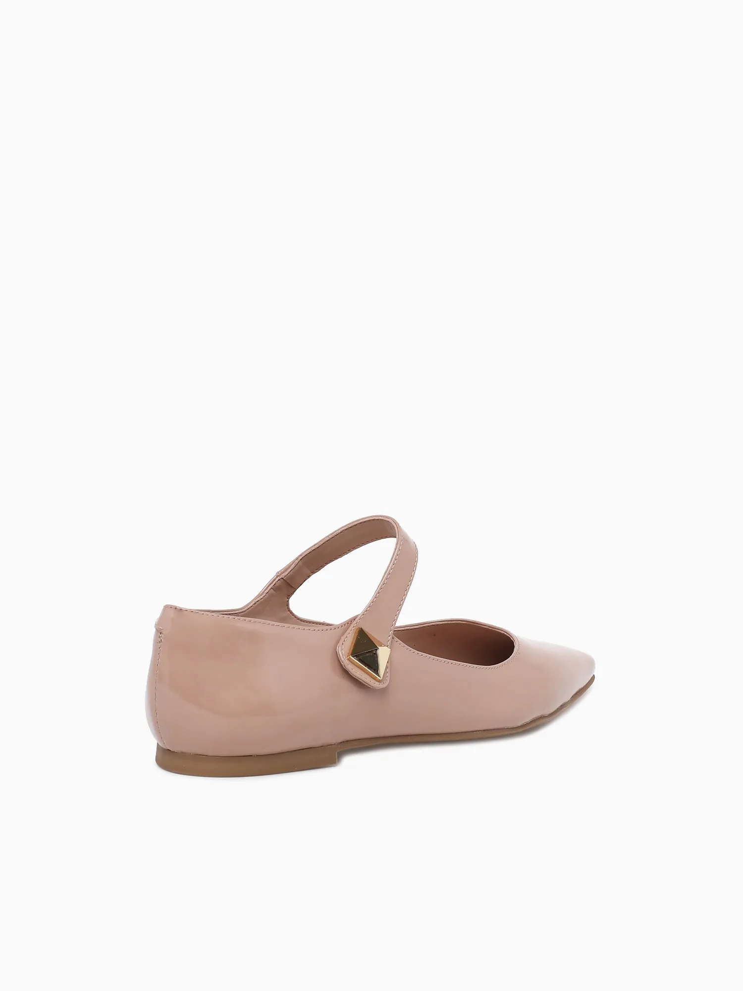 Gloria Nude Patent Leather