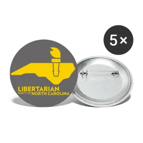 LPNC Buttons large 2.2'' (5-pack)