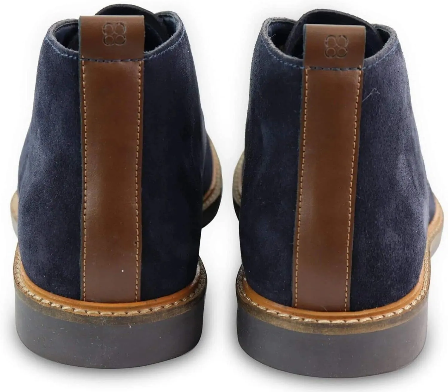 Mens Burgundy Suede Classic Retro Formal Laced Ankle Vintage Desert Chukka Boots