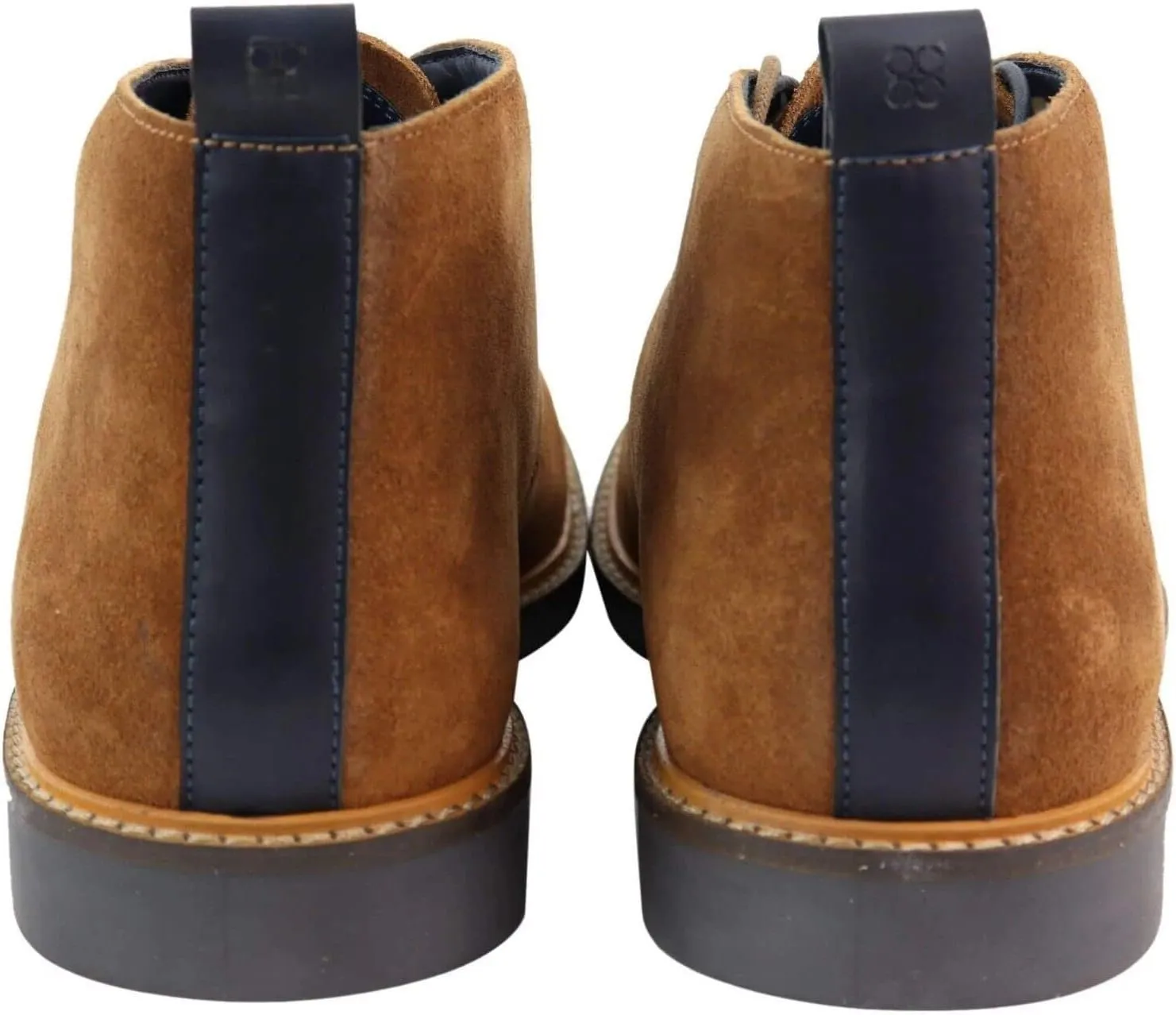 Mens Burgundy Suede Classic Retro Formal Laced Ankle Vintage Desert Chukka Boots