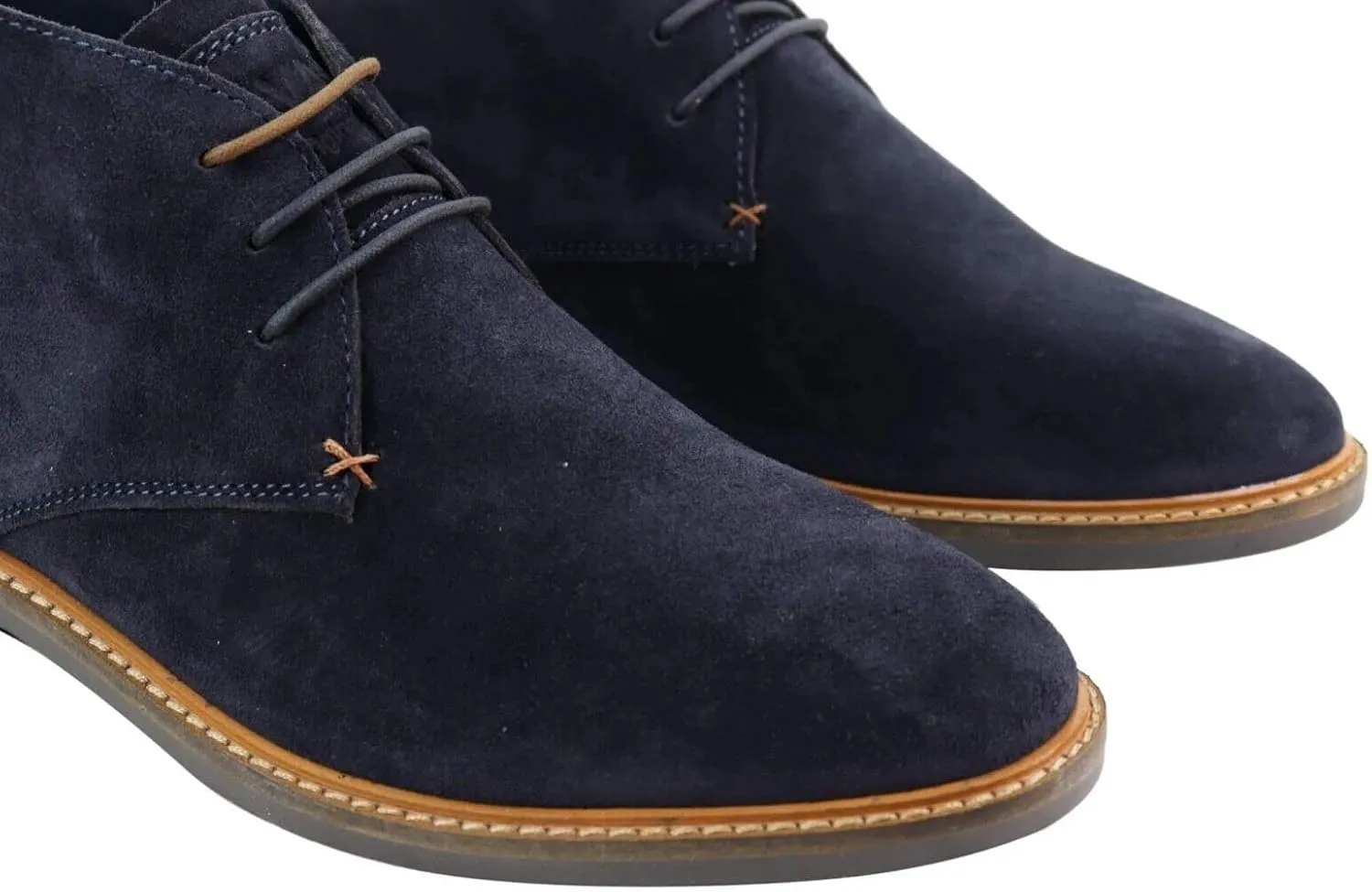 Mens Burgundy Suede Classic Retro Formal Laced Ankle Vintage Desert Chukka Boots
