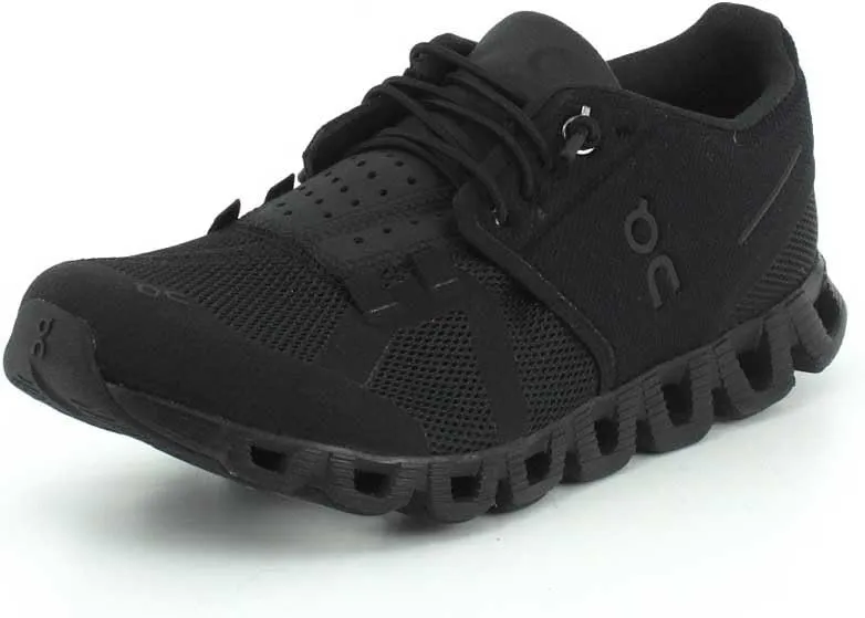 On Running Womens Cloud Textile Synthetic Trainers (7.5, All Black)