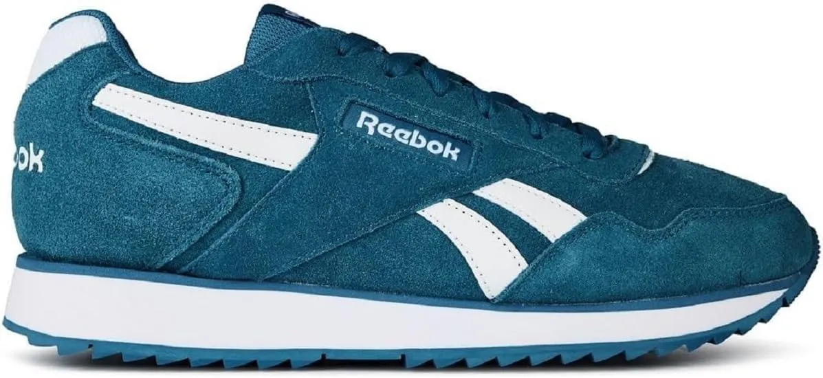 Reebok Men's Glide Ripple Trainers, Steblu Ftwwht Steblu, 6.5 Men