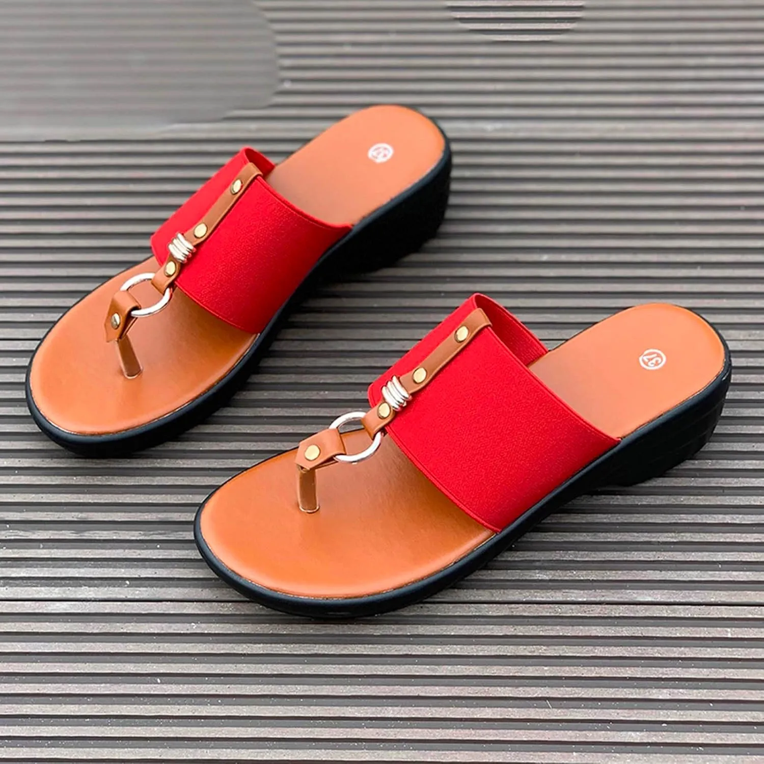 Women's Sandals Fashion Thong Sandal Summer Dress Platform Sandals Rhinestone Flip Flops Slippers Beach Walking Shoes2